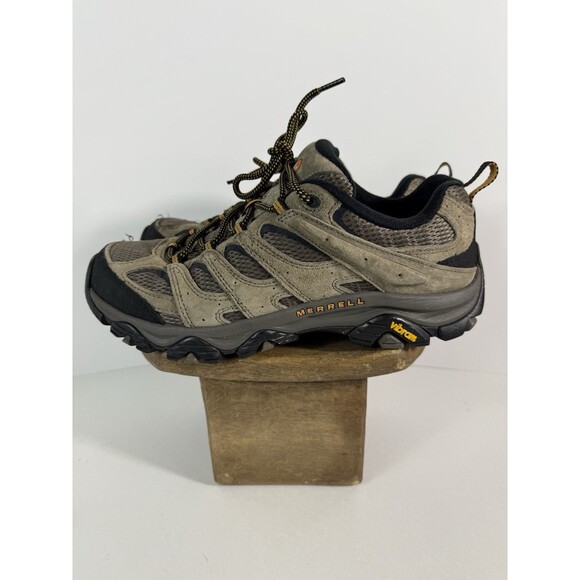 Men's Merrell Moab 3 Walnut Leather Hiking Shoe *J035893 Sz 10 - Picture 1 of 14